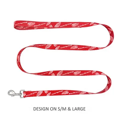Little Earth Productions Detroit Red Wings Pet Nylon Leash - XS