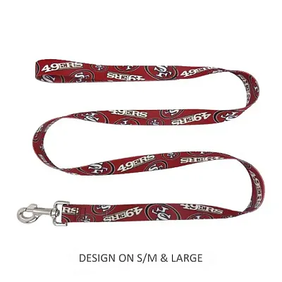 Little Earth Productions San Francisco 49ers Pet Nylon Leash - XS