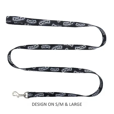 Little Earth Productions San Antonio Spurs Pet Nylon Leash - S/M