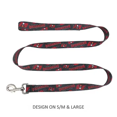Little Earth Productions Tampa Bay Buccaneers Pet Nylon Leash - S/M