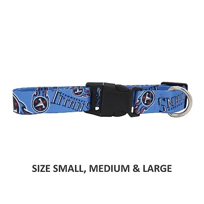 Little Earth Productions Tennessee Titans Pet Nylon Collar - Small