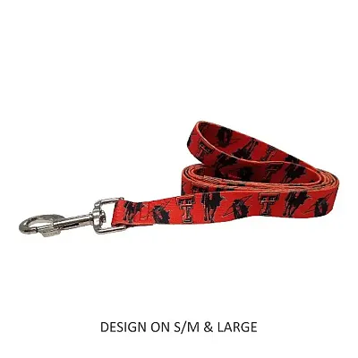 Little Earth Productions Texas Tech Red Raiders Pet Nylon Leash - Large