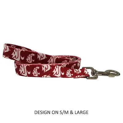 Little Earth Productions Washington State Cougars Pet Nylon Leash - S/M