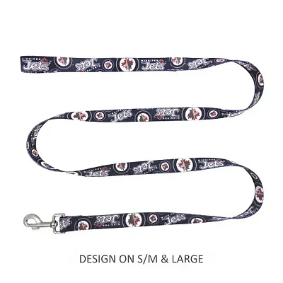 Little Earth Productions Winnipeg Jets Pet Nylon Leash - Large