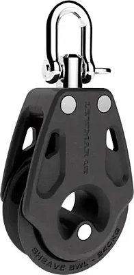 LEWMAR 29901321BK 30Mm Sc Block Single Bk