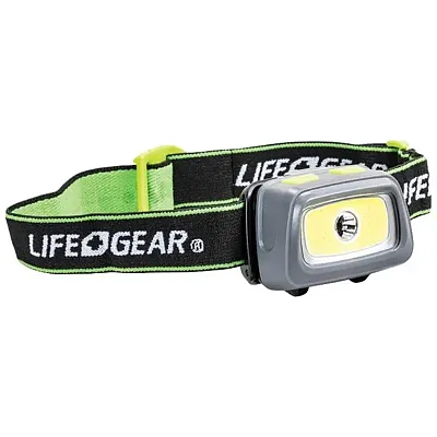 Life+Gear 41-3912 330-Lumen Spot & Flood Cob Headlamp