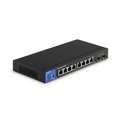 LINKSYS LGS310MPC 8-Port Managed Gigabit Poe+ Switch