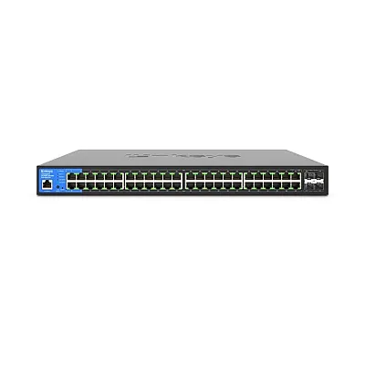 LINKSYS LGS352MPC 48-Port Managed Gigabit Poe+ Switch
