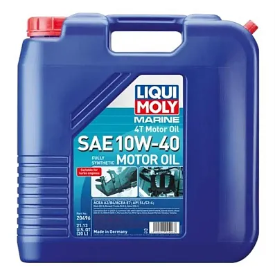 LIQUI MOLY 20496 Marine 4T Motor Oil 10W-40