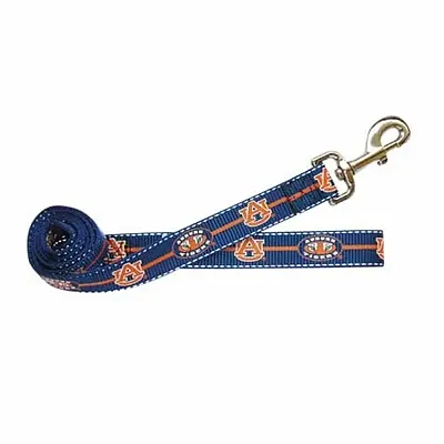 Pet Goods Manufacturing Auburn Tigers Pet Reflective Nylon Leash - Large