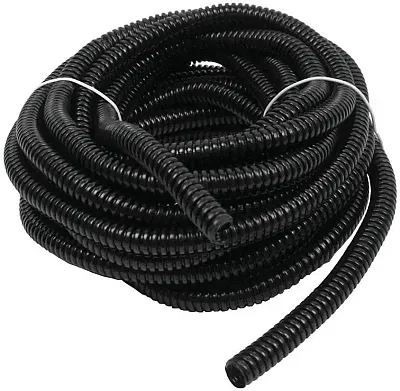 Audiopipe 1/2&quot; Split Loom 100 Ft. Roll  Black(Lmbk12100)