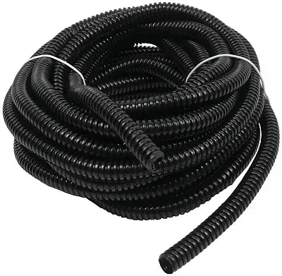 Audiopipe 1/4&quot; Split Loom 100 Ft. Roll Black(Lmbk14100)