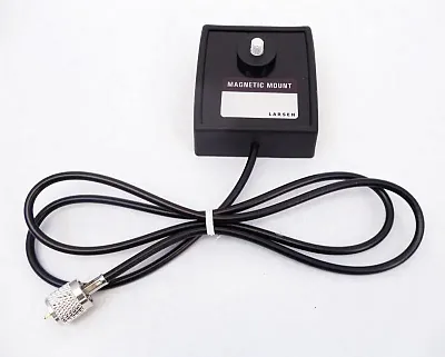 Larsen Lmmm48 Larsen - Larsen Mount Magnetic Mount With 4' Coax Cable & Uhf Conn