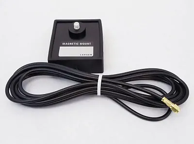Larsen Lmmmsma Larsen - Larsen Mount Magnetic Mount With 12&#039; Coax Cable & Sma Co