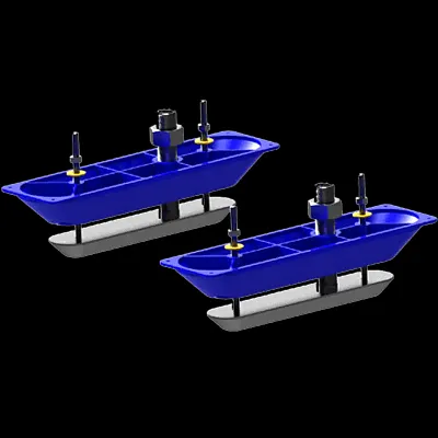 LOWRANCE 0011460001 Xdcr Structurescanstainlesst-Hpair