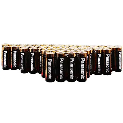 Panasonic Alkaline Size &quot;Aa&quot; Plus Power 1 Box = 48 Batteries Bli