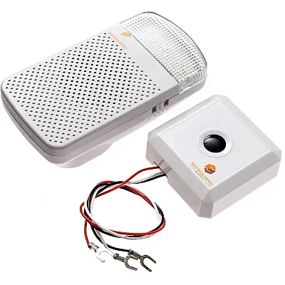 Safeguard Supply Wireless Doorbell Extender & Flash Receiver LRA-EX1000S-L