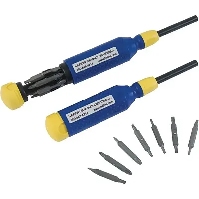 LABOR SAVING DEVICES 51-151 MegaPro 15-in-1 Standard Bit Screwdr