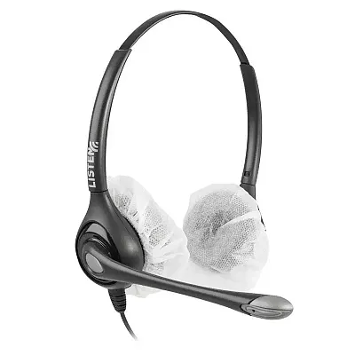 Listen Tech Small Sanitary Covers for Stereo Headphones (100 CT) LA-172