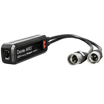 Listen Tech Dante 2 Channel Output XLR Adapter LA-466