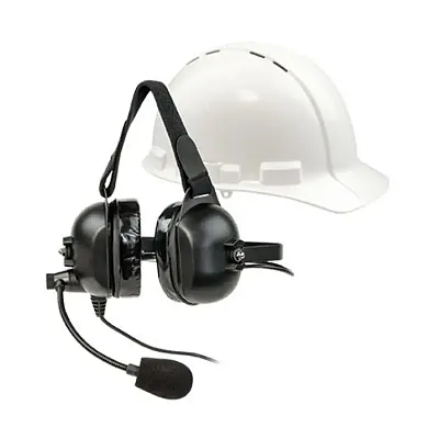 ListenTALK LT-LA-455 Over-the-Head Dual Industrial Headset 5 with Boom Micropho