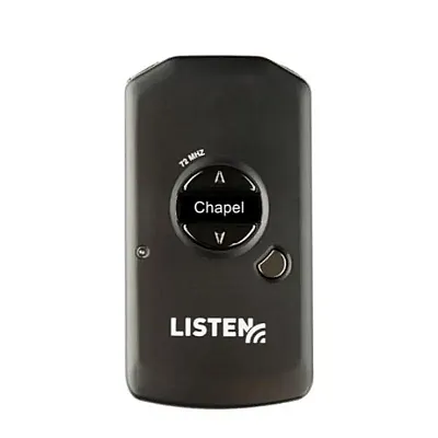 Listen Technologies Advanced Intelligent DSP RF Receiver LR-5200-072
