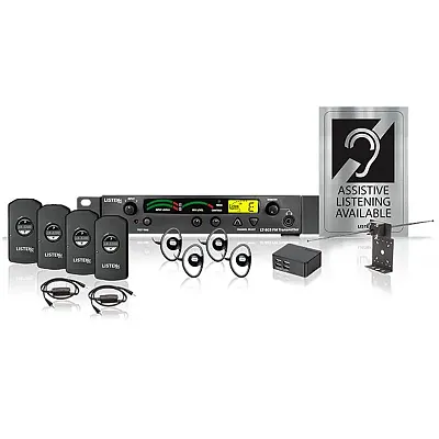 Listen Tech Listen iDSP Essentials Level 2 Stationary RF System (72 MHz) LS-31-