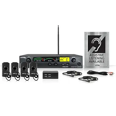 Listen Tech Listen iDSP Advanced Level I Stationary RF System (72 MHz) LS-56-07