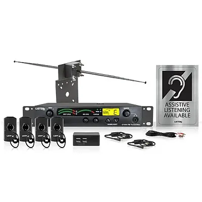 Listen Tech Listen iDSP Advanced Level II Stationary RF System (72 MHz) LS-57-0