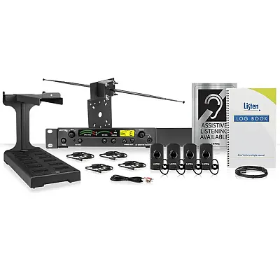 Listen Tech Listen iDSP Prime Level IV Stationary RF System (72 MHz) LS-70-072