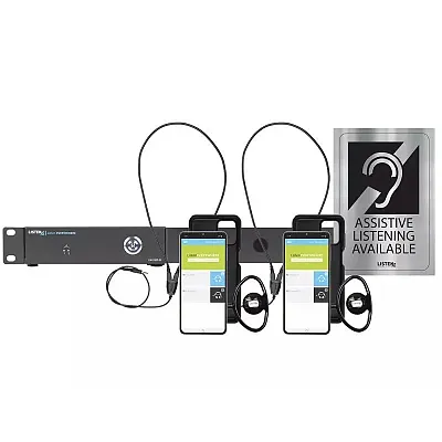 Listen Tech 2 Channel Wi-Fi System with 2 Receivers LWS-10-A1