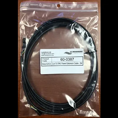 LUMISHORE US 600387 Lux Striplight Exten.Cable 3M(10&#039;)