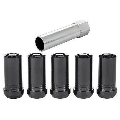 MCGARD 25540BK Tunr Whl Set 1/2 Nut Cone