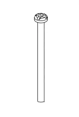 MAXXAIR VENT 1021241K Lock Knob Screw