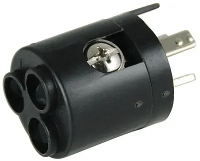 MARINCO 12VBRAD 3-Wire 6Awg Wire Receptacle Adapte