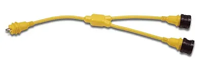 MARINCO 157AY Y Adapter With Two 30A 125V Locking