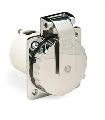 MARINCO 303SSELB Inlet 30 Amp Stnlss Stee