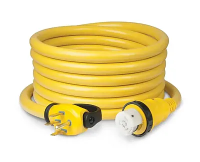 MARINCO 6152SPPRV2 50A 25&#039; Cordset W/Led