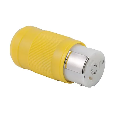 MARINCO 6364CRN Female Connector 50A Yellow