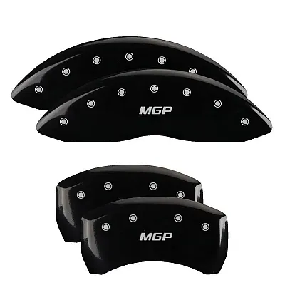 MGP CALIPER 11221SMGPB Set Of 4 Caliper Covers Engraved F