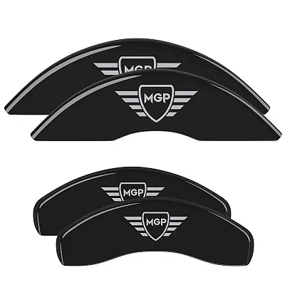 MGP CALIPER 13088SMGPB Set Of 4 Caliper Covers Engraved F