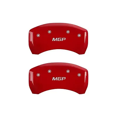 MGP CALIPER 13090RMGPR Rear Set Of 2 Caliper Covers Mgp