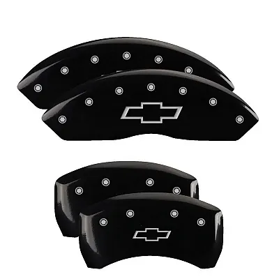 MGP CALIPER 14255SBOWB Set Of 4 Caliper Covers Engraved F