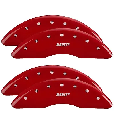 MGP CALIPER 14258SMGPR Set Of 4 Caliper Covers Engraved F