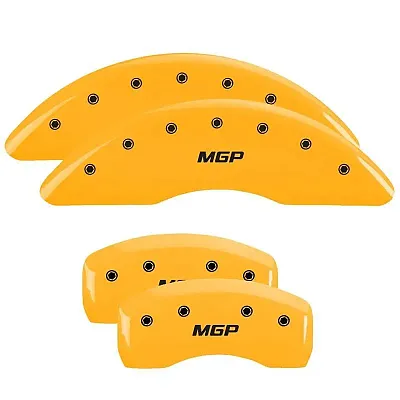 MGP CALIPER 14258SMGPY Set Of 4 Caliper Covers Engraved F