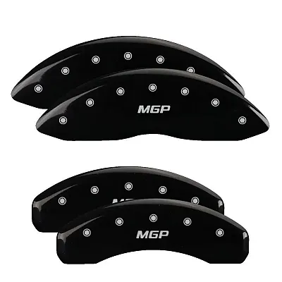 MGP CALIPER 16244SMGPB Set Of 4 Caliper Covers Engraved F