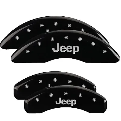 MGP CALIPER 2026SJEPBK Set Of 4 Caliper Covers Engraved F