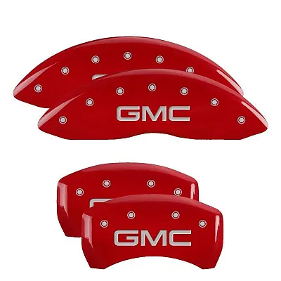 MGP CALIPER 34218SGMCR Set Of 4 Caliper Covers Engraved F