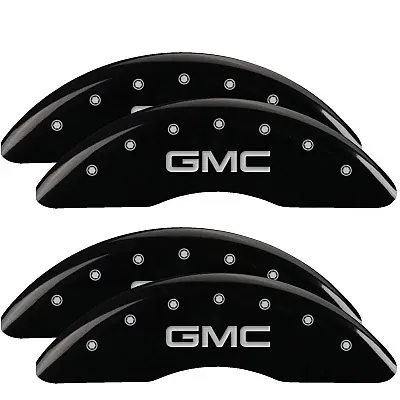 MGP CALIPER 34219SGMCB Set Of 4 Caliper Covers Engraved F