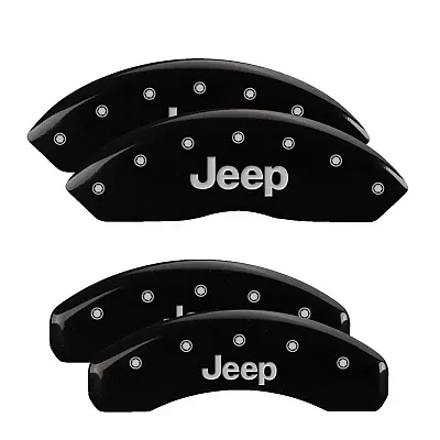 MGP CALIPER 42018SJEPB Black Jep Caliper Covers (4)